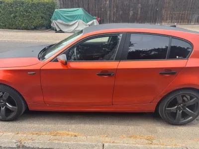 Usata BMW 118 Sport Line 143 CV (105 kW) 2007 Arancione Utilitaria