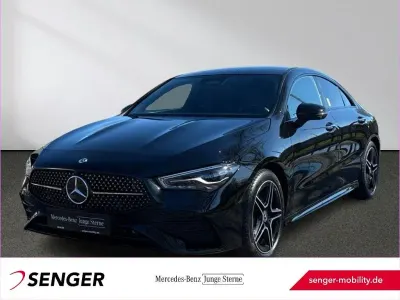 Brugt Mercedes CLA200 AMG line 163 HK (119 kW) 2025 Sort Coupe