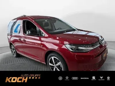 Neu VW Caddy Goal 123 PS (90 kW) 2026 Rot Van / Kleinbus