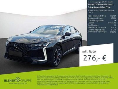 Begagnad DS Automobiles DS4 Performance Line Plus 131 HK (96 kW) 2022 Svart SUV
