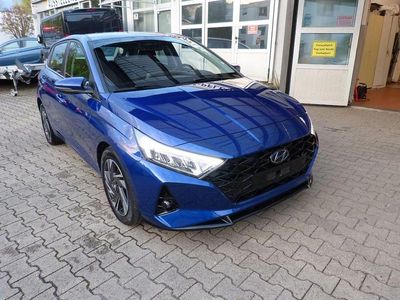 Usado Hyundai i20 Advanced 101 HP (74 kW) 2021 Azul Citadino
