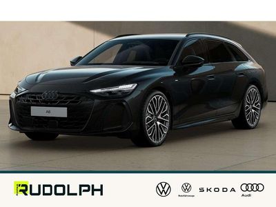 Mythosschwarz metallic Neu 2025 Audi A6 S-Line Kombi | 83.630 € (Etwas zu teuer)