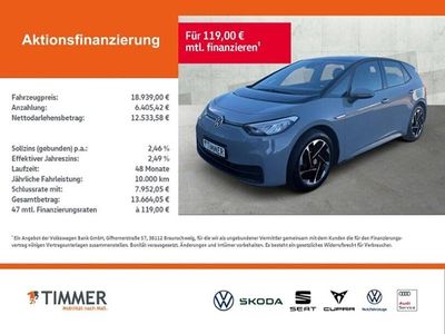 Gebraucht VW ID.3 Pro 150 kW (204 PS) 2021 Grau Kleinwagen