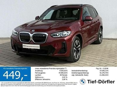 Gebraucht BMW iX3 M Sport 210 kW (286 PS) 2023 Piemont rot metallic SUV