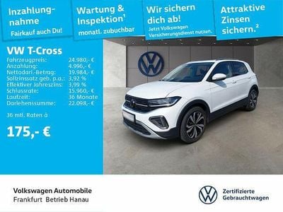 Gebraucht VW T-Cross Style 116 PS (85 kW) 2024 Pure white SUV