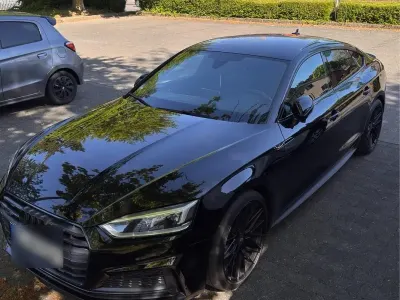 Second-hand Audi A5 S-Line 218 CP (160 kW) 2017 Negru Coupe