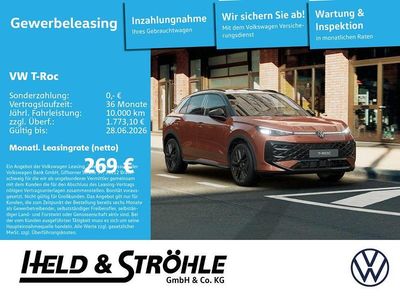 Novo VW T-Roc R-line 150 HP (110 kW) 2026 Vermelho SUV