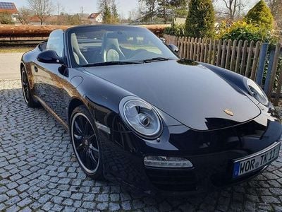 Second-hand Porsche 997 Black Edition 345 CP (253 kW) 2011 Negru Cabrio