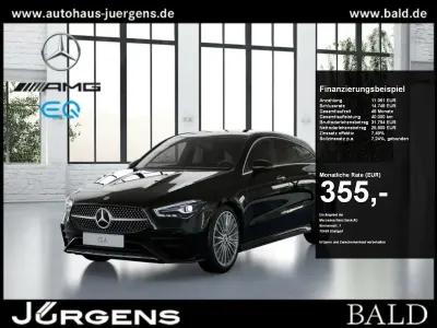 Gebraucht Mercedes CLA200 Shooting Brake AMG 163 PS (119 kW) 2025 Metalliclack kosmosschwarz Kombi