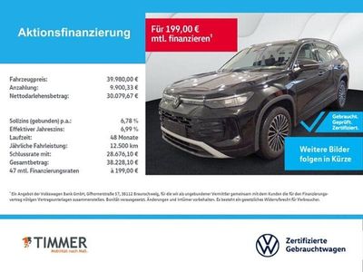 Gebraucht VW Tayron Life 193 PS (141 kW) 2025 Grenadillschwarz metallic SUV