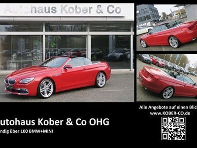 gebraucht BMW 640 Cabriolet 640 iA LEDER+NAVI+HUD+KAMERA+ALARM+LM+SHZ