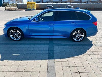 Gebraucht BMW 325 M Sport 218 PS (160 kW) 2014 Blau Kombi