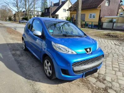 Gebraucht Peugeot 107 Filou 68 PS (50 kW) 2009 Blau Kleinwagen
