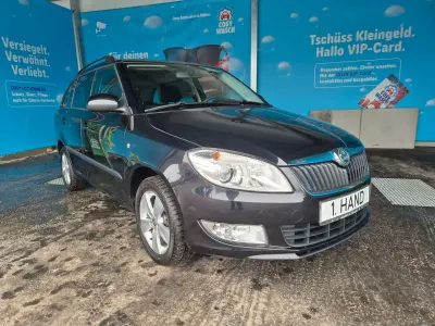 Gebraucht Skoda Fabia Fresh 86 PS (63 kW) 2013 Schwarz Kombi