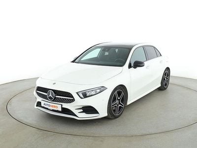 Gebraucht Mercedes A200 AMG line 163 PS (119 kW) 2019 Weiß Limousine