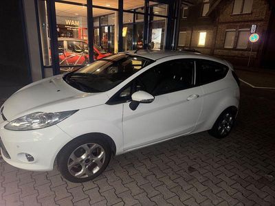 Gebraucht Ford Fiesta Trend 82 PS (60 kW) 2009 Weiß Kleinwagen