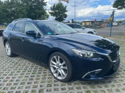 Gebraucht Mazda 6 Kizoku 150 PS (110 kW) 2017 Blau Kombi