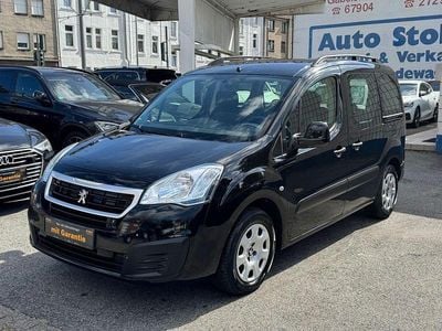 Gebraucht Peugeot Partner Tepee Active 99 PS (72 kW) 2016 Schwarz Van / Kleinbus
