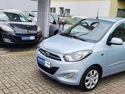 Usata Hyundai i10 Style 86 CV (63 kW) 2011 Blu Utilitaria