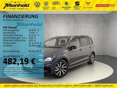 Neu VW Touran Goal 150 PS (110 kW) 2025 Delfingrau metallic Van / Kleinbus