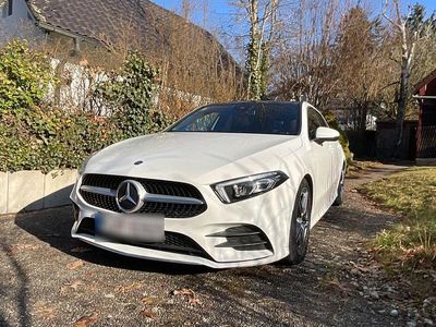 Gebraucht Mercedes A220 AMG line 190 PS (139 kW) 2019 Weiß Limousine