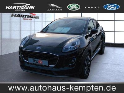 Gebraucht Ford Puma Titanium 125 PS (91 kW) 2022 Obsidianschwarz (metallic) SUV