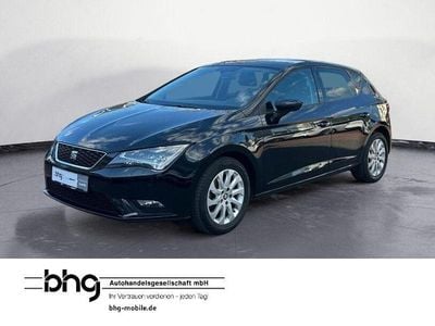 Gebraucht Seat Leon Style 125 PS (91 kW) 2015 Schwarz Limousine