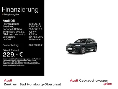 Second-hand Audi Q5 Ambiente 204 CP (150 kW) 2022 Gri SUV