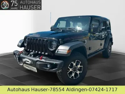 Gebraucht Jeep Wrangler Unlimited Rubicon 272 PS (200 kW) 2020 Schwarz SUV