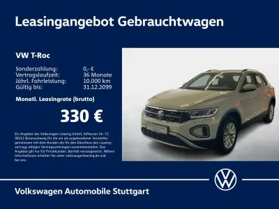 Gebraucht VW T-Roc Life 150 PS (110 kW) 2023 Ascotgrau SUV