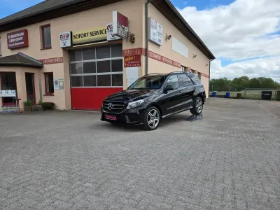 Gebraucht Mercedes GLE350 258 PS (189 kW) 2017 Obsidianschwarz  metalliclack SUV