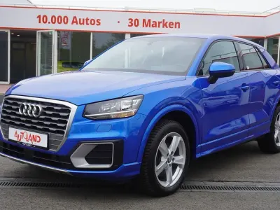 Używany Audi Q2 Sport 150 KM (110 kW) 2018 Niebieski SUV
