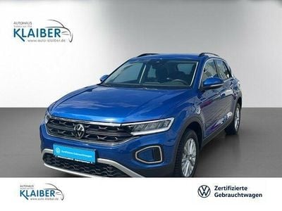 Gebraucht VW T-Roc Life 150 PS (110 kW) 2023 Ravennablau SUV