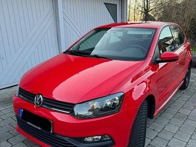 Second-hand VW Polo Trendline 60 CP (44 kW) 2014 Roșu Hatchback