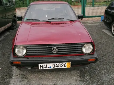 Gebraucht VW Golf II 54 PS (39 kW) 1990 Rot Kleinwagen