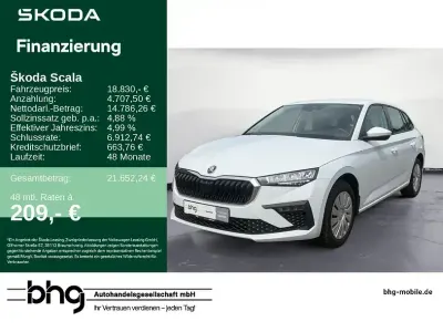 Gebraucht Skoda Scala Essence 116 PS (85 kW) 2025 Weiß Kleinwagen