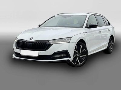 Gebraucht Skoda Octavia SportLine 204 PS (150 kW) 2022 Weiß Kombi