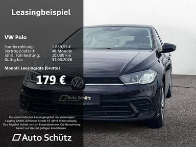 Neu VW Polo Life 95 PS (69 kW) 2026 Schwarz Kleinwagen