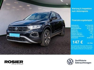 Usata VW T-Roc Goal 116 CV (85 kW) 2024 Nero SUV