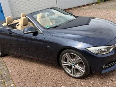Gebraucht BMW 435 Luxury Line 306 PS (225 kW) 2014 Blau Cabrio