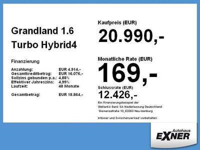 Gebraucht Opel Grandland X Business Edition 301 PS (221 kW) 2022 Rubin rot SUV