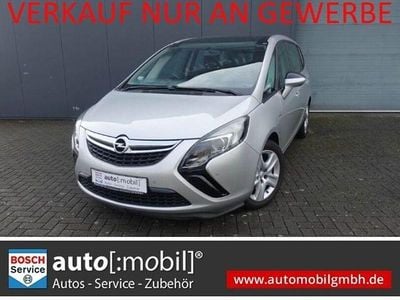 Gebraucht Opel Zafira Tourer Edition 120 PS (88 kW) 2016 Silber metallic Van / Kleinbus