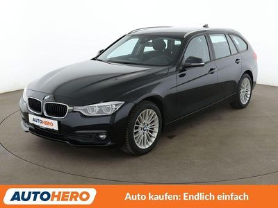 Usata BMW 318 Advantage 150 CV (110 kW) 2018 Nero Station wagon