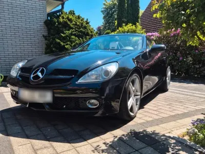 Gebraucht Mercedes SLK200 184 PS (135 kW) 2009 Schwarz Cabrio