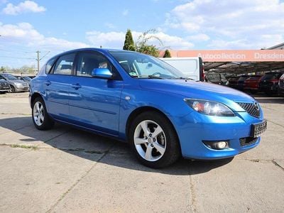 Usata Mazda 3 Active 105 CV (77 kW) 2006 Blu Berlina