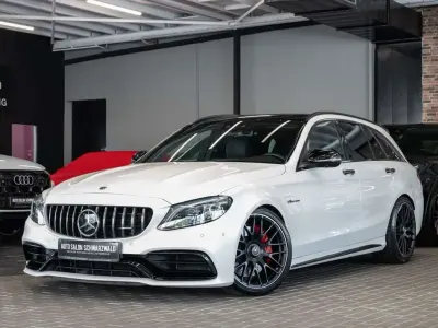 Gebraucht Mercedes C63 AMG AMG 476 PS (350 kW) 2019 Diamantweissdesigno Kombi
