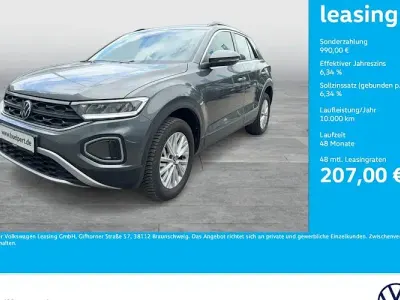 Gebraucht VW T-Roc IQ Drive 110 PS (80 kW) 2023 Indiumgrau metallic SUV