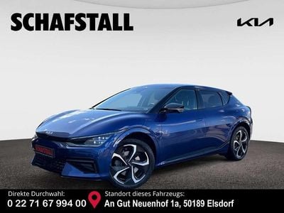 Gebraucht Kia EV6 GT-Line 239 kW (325 PS) 2023 Blau ((du3) yacht blau met) SUV