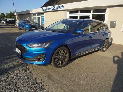 Gebraucht Ford Focus Titanium X 116 PS (85 kW) 2023 Dynamicblaumetallic Kombi