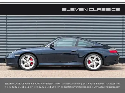 Gebraucht Porsche 911 Carrera 4S 320 PS (235 kW) 2003 Blau Coupé